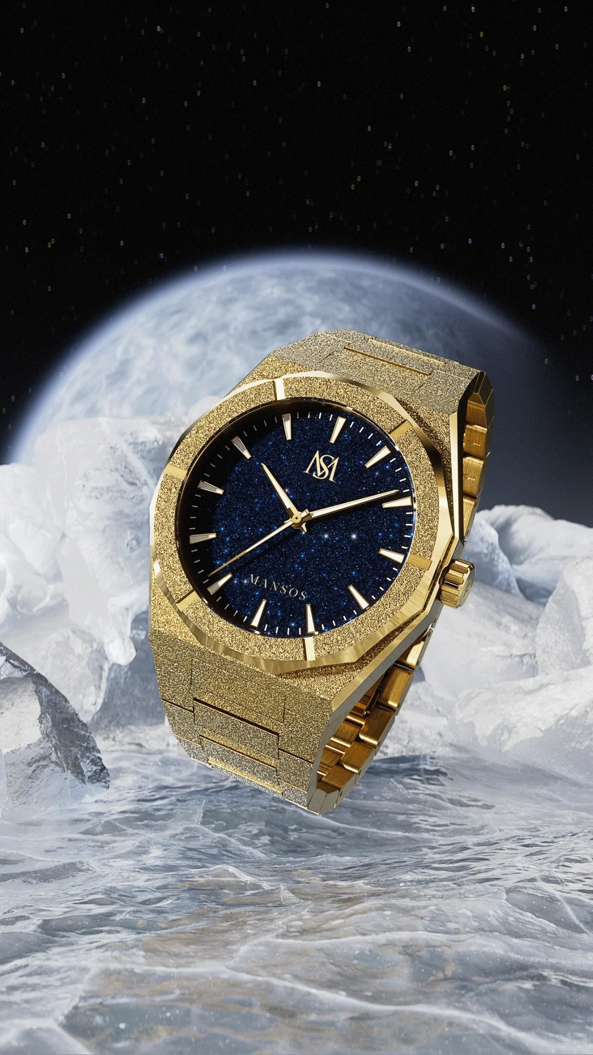 Galaxy Mansos (Special Edition Full 18Karat Gold + Inner Diamonds)